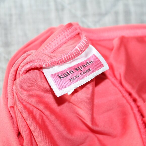 Kate Spade Size S Lychee Halter Bathing Suit - Picture 3 of 4